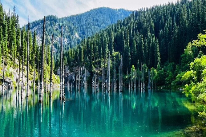 1 Day Group Tour to Charyn Canyon, Kolsay Lake and Kaindy Lake - Lunch in Saty village and the move to Kaindy