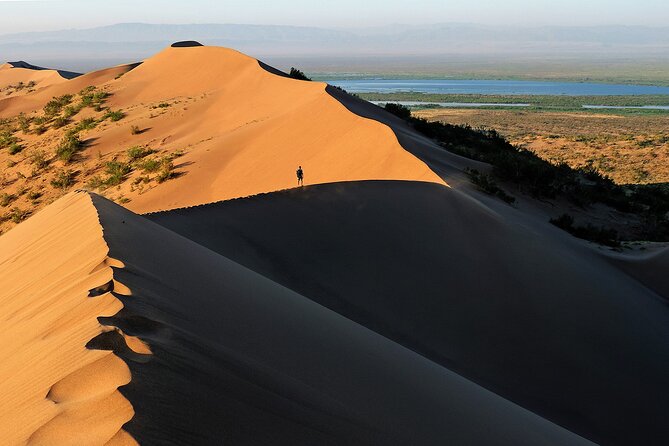 2 Days Tour: Altyn Emel National Park – Singing Dunes & Aktau Mountains - The road, the car, and the private format