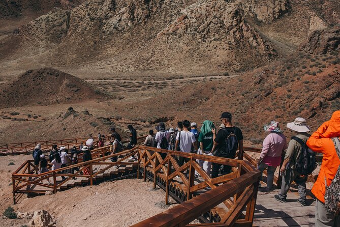 3 Day Tour to Kolsai Kaindy Lakes and Charyn Canyon - Black Canyon: a short stop with darker rock