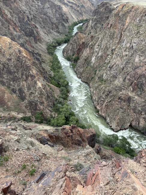 Almaty 1-Day Tour: Kolsay, Kaindy & Charyn Black Canyon - Black Canyon is brief but worth the pause