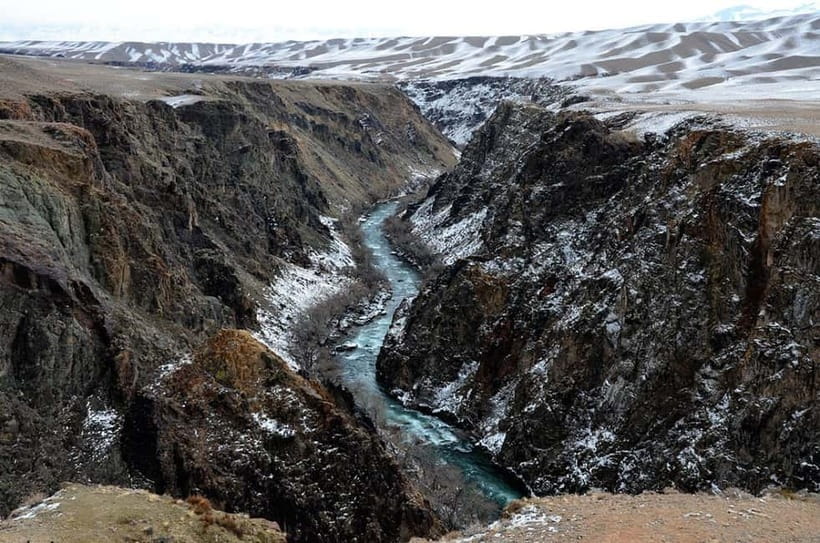 Almaty:Kaindy and Kolsai lakes with Black Canyon 1 Day Tour - Saty village and Black Canyon