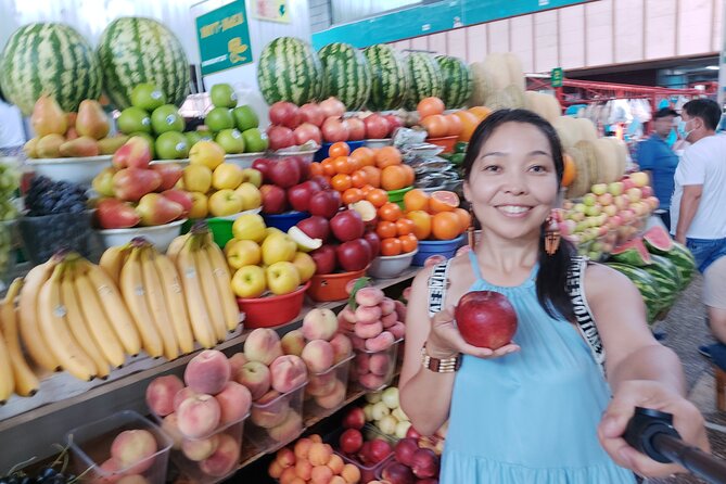 Almaty Walking Food Tour - Starting near the Bauyrzhan Momyshuly monument