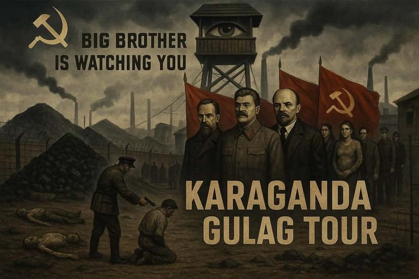 Astana: Back to USSR Gulag Museum with Certified Guide - Entering the Karlag Museum in Dolinka