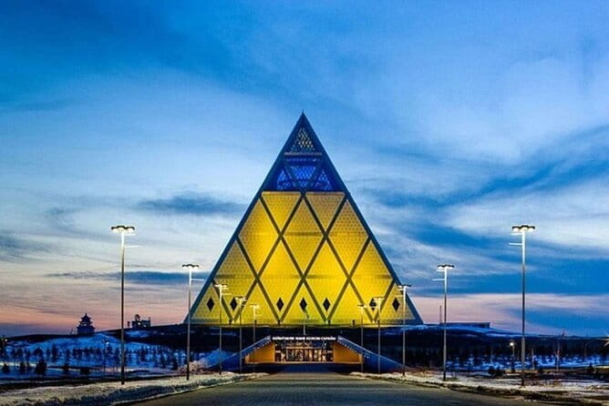 Astana City Tour: Authentic Private Full Day with Lunch + Pickup - Palace of Peace and Reconciliation by Norman Foster