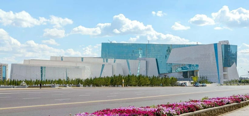 Astana City Tour: Certified Guide+Winetasting+All Inclusive - Palace of Peace and Reconciliation is a quick architectural stop