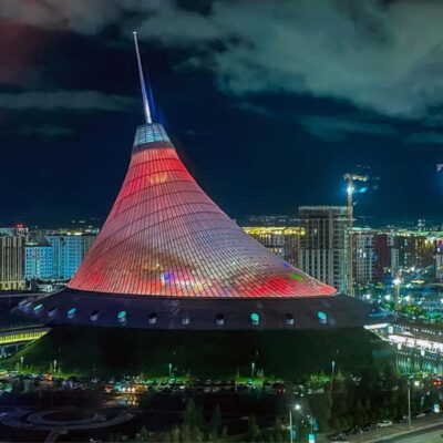 Astana City Tour: Explore Night City with a Certified Guide