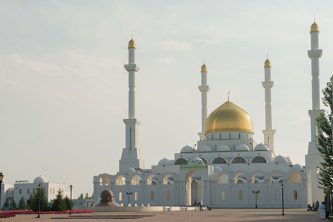 Astana Private Custom Walking Tour with A Local Guide - Nur-Astana Mosque adds a quieter change of pace