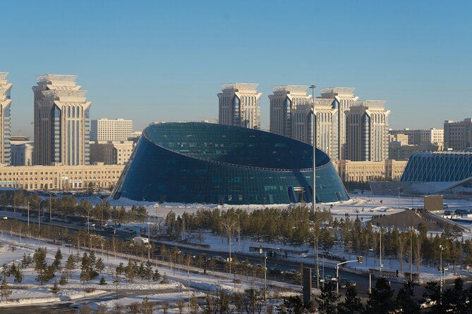 Astana Unveiled: A City Comfort tour with Lunch and Winetasting - The Atyrau Bridge over the Ishim River