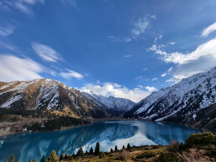 Big Almaty lake tour off road bike - Riding from Almaty into the mountains