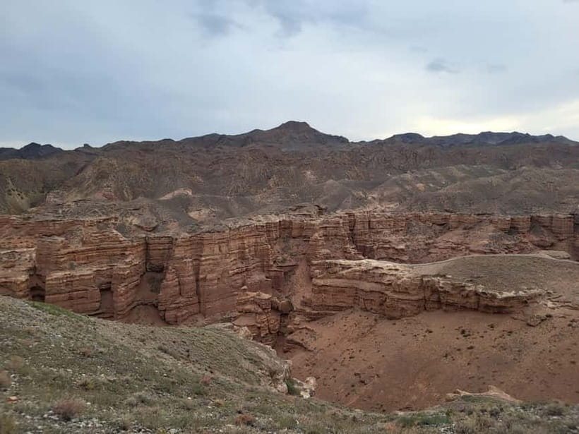 From Almaty: Charyn Canyon Private Day Trip - From a 9:30 a.m. Almaty pickup to open canyon views