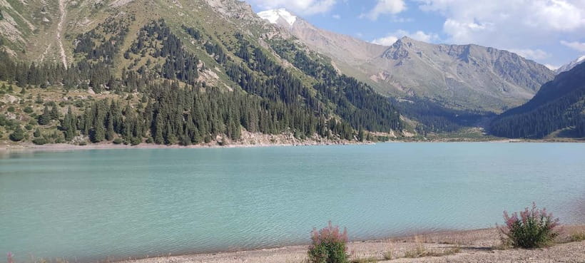 Hiking to the magical Big Almaty Lake - The quietest part of the day