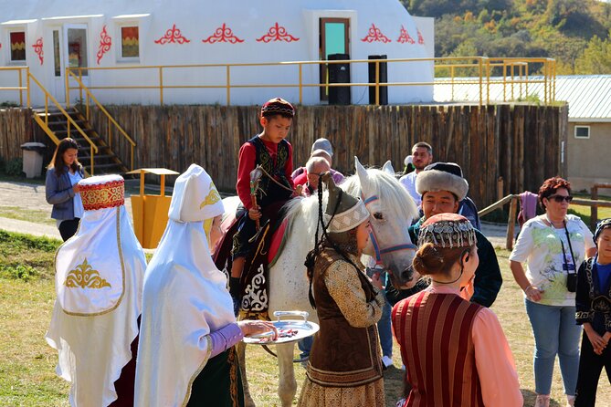 Kazakh Ethno-Village Tour - The Shashu welcome and first glimpse of nomad life