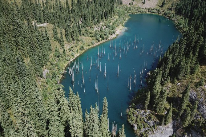 Kolsai and Kaindy lakes, via Charyn canyon. Private Day Tour from Almaty - 5 a.m. departure from Almaty