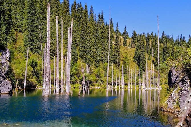 Kolsai & Kaindy Lakes + Charyn Canyon private 2-day tour - Kolsai Lake brings a cooler mountain setting