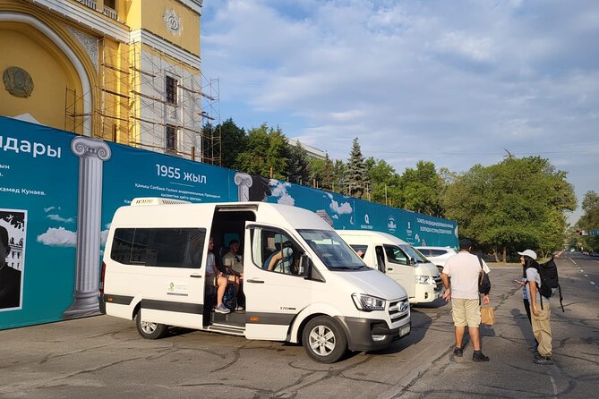 Lake Issyk with Turgen (Bear) Waterfall tour - Transport, group size, and the value of $32