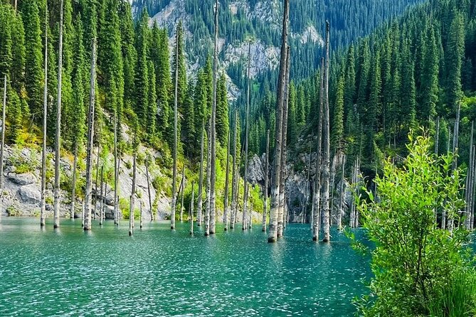 One day Private Tour to Charyn Canyon, Kaindy and Kolsay Lakes - Kolsai Lake: mountain scenery at the end of a long day