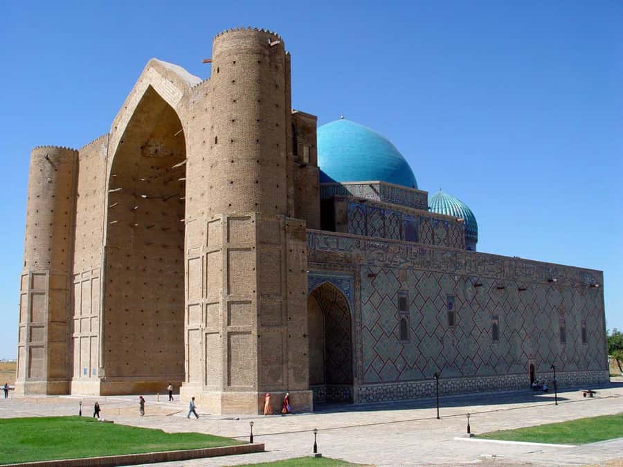 Turkestan Gloriously Isolated - Day Tour from Tashkent - Camel rides and Kazakh dress add a lighter side