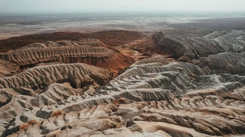 Two Day Tour to Altyn Emel: Singing Dune and Aktau Mountain - Katutau, volcanic stone frozen in motion