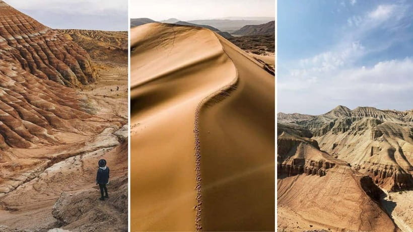 Two Day Tour to Altyn Emel: Singing Dune and Aktau Mountain - The 700-year-old Willow and old stories